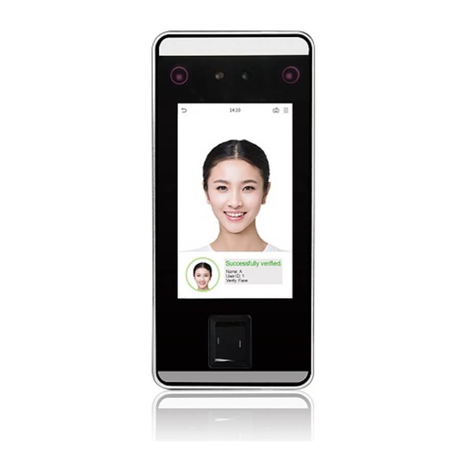 Máy chấm công và kiểm soát cửa bằng khuôn mặt và vân tay RONALD JACK FACEPRO1-P